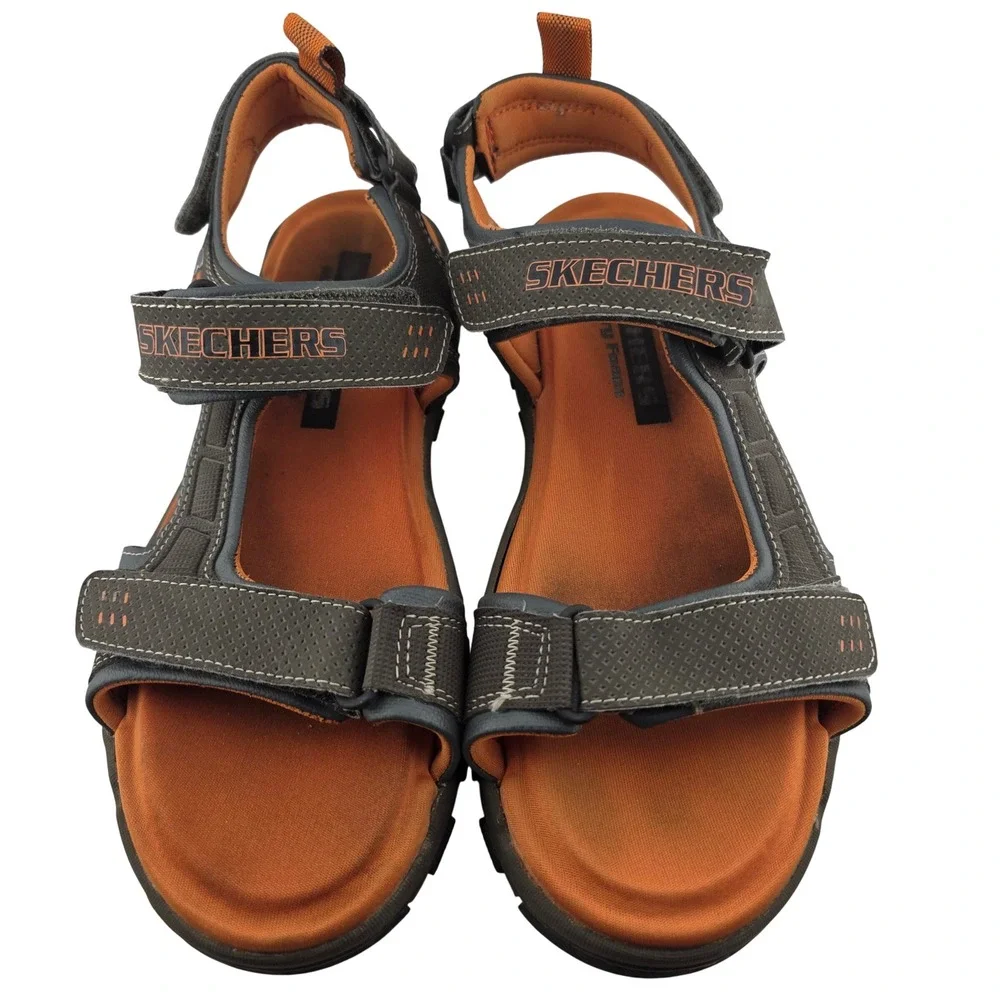 Skechers Gander Boys Sandals Hook Loop Strap Sport Size 6‎ Good